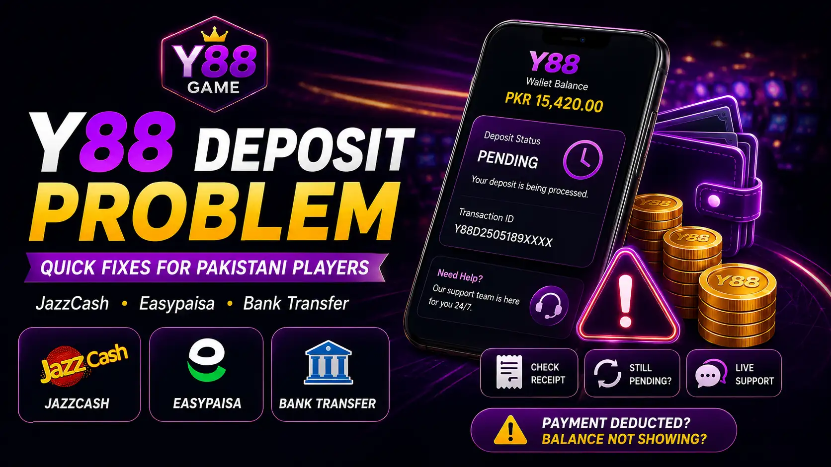 Y88 Deposit Problem