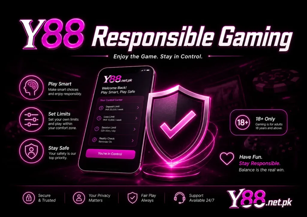 Y88 Responsible Gaming