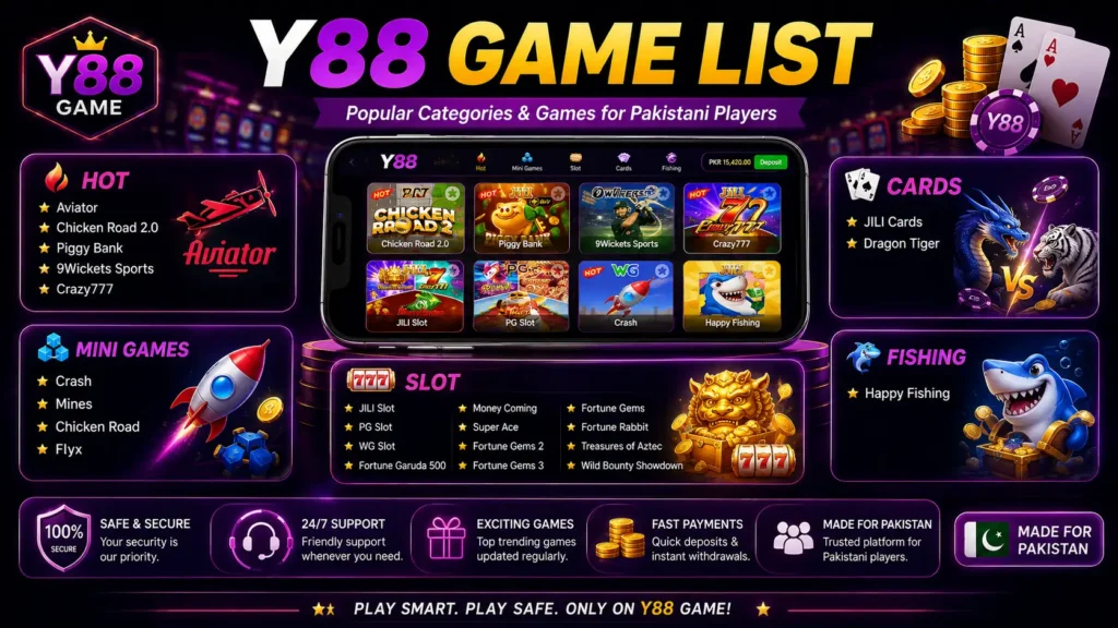 Y88 Game List